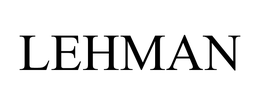 LEHMAN trademark