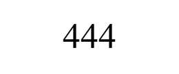 444 trademark