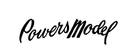 POWERS MODEL trademark