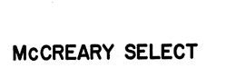 MCCREARY SELECT trademark