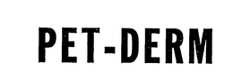 PET-DERM trademark