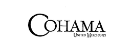 COHAMA UNITED MERCHANTS trademark