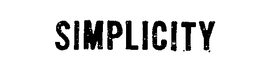SIMPLICITY trademark