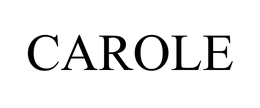 CAROLE trademark