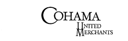 COHAMA UNITED MERCHANTS trademark