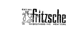 FRITZSCHE BROTHERS INC NEW YORK EST 1871 trademark