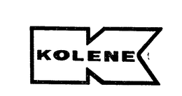 K KOLENE trademark