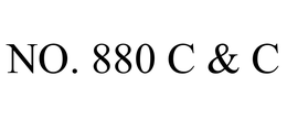 NO. 880 C & C trademark