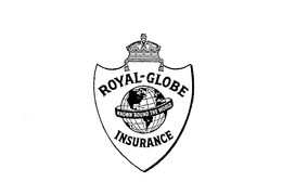 ROYAL-GLOBE INSURANCE KNOWN ROUND THE WORLD trademark