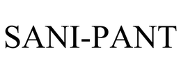 SANI-PANT trademark