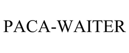 PACA-WAITER trademark