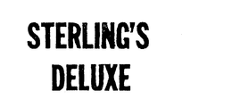 STERLING'S DELUXE trademark