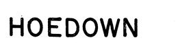HOEDOWN trademark