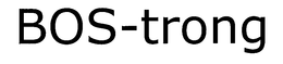 BOS-TRONG trademark
