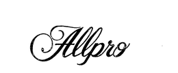 ALLPRO trademark