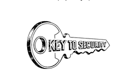 KEY TO SECURITY trademark