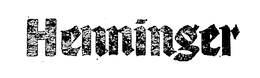 HENNINGER trademark