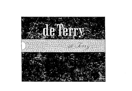 DE TERRY DE TERRY trademark