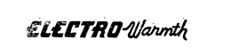 ELECTRO WARMTH trademark