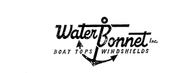 WATER BONNET INC. BOAT TOPS WINDSHIELDS trademark