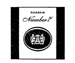 CARRERAS NUMBER 7 trademark