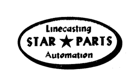 LINECASTING STAR PARTS AUTOMATION trademark