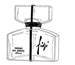 PARFUMS GUY LAROCHE PARIS FIDJI trademark