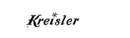 KREISLER trademark