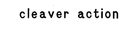 CLEAVER ACTION trademark