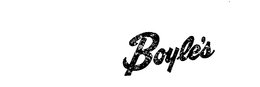 BOYLE'S trademark