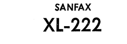 SANFAX XL-222 trademark