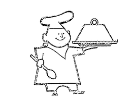 CHEF (DESIGN) trademark