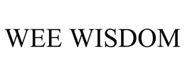 WEE WISDOM trademark