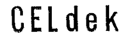 CELDEK trademark