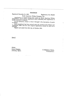 NORELCO trademark