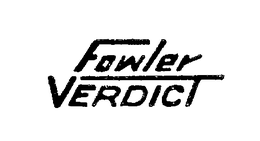 FOWLER VERDICT trademark
