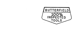 BUTTERFIELD 100% INSPECTED TOOLS trademark