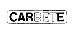 CARBETE trademark
