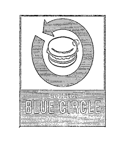 WOMETCO BLUE CIRCLE trademark