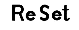 RE SET trademark