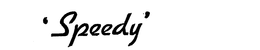 'SPEEDY' trademark