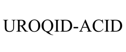 UROQID-ACID trademark
