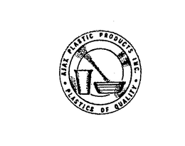 AJAX PLASTIC PRODUCTS INC.  PLASTIC OF QUALITY trademark