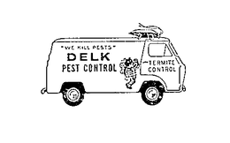 DELK PEST CONTROL WE KILL PEST TERMIT CONTROL trademark