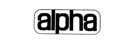 ALPHA trademark