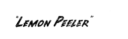 "LEMON PEELER" trademark