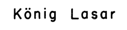 KONIG LASAR trademark