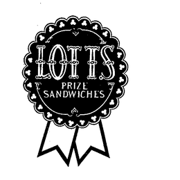 LOTTS PRIZE SANDWICHES trademark