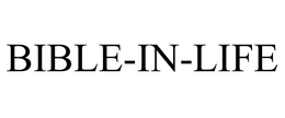 BIBLE-IN-LIFE trademark