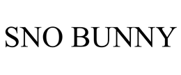 SNO BUNNY trademark